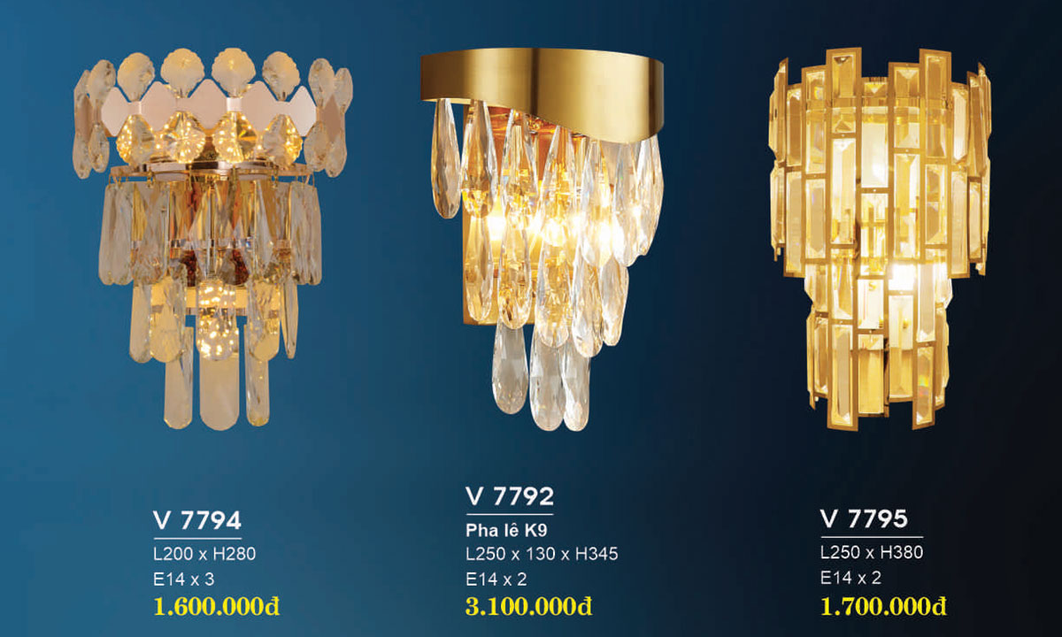 Đèn Tường Trang Trí Hiện Đại Năm 2022